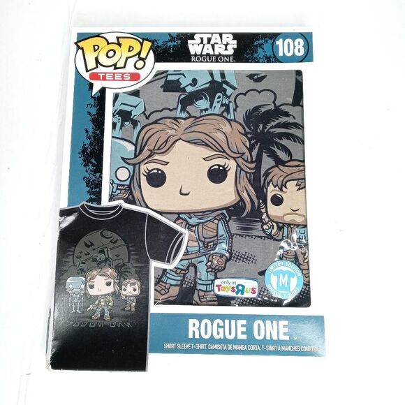 Star Wars Rogue One Funko Pop Tees L Shirt #108 - Picture 1 of 4